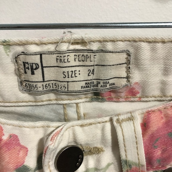 Cute Free People Floral Pants - Picture 3 of 6